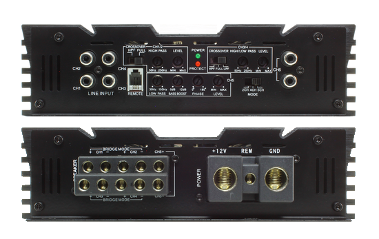 5+ Channel Amplifiers